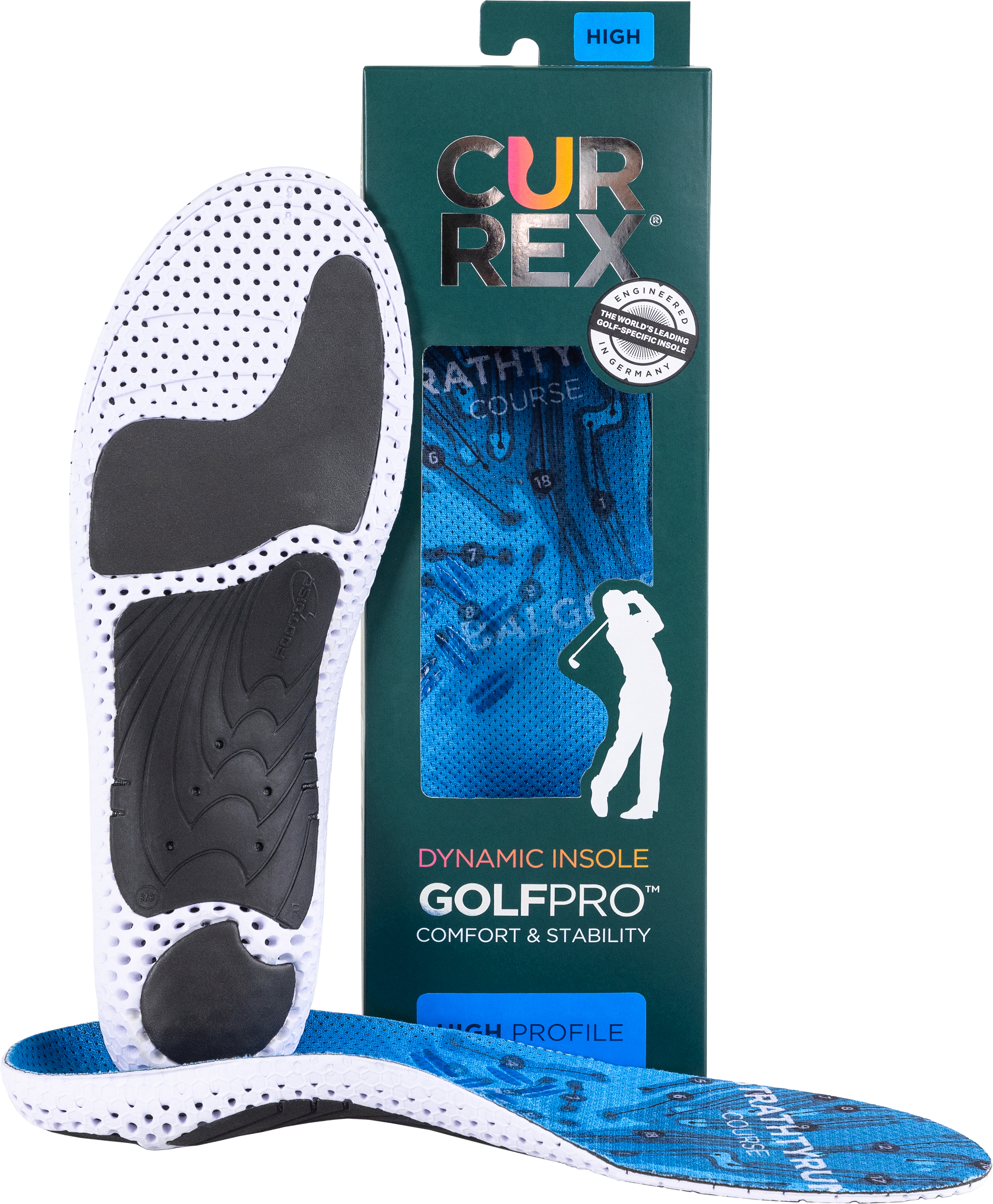 CURREX GolfPro® Dynaaminen pohjallinen golfiin