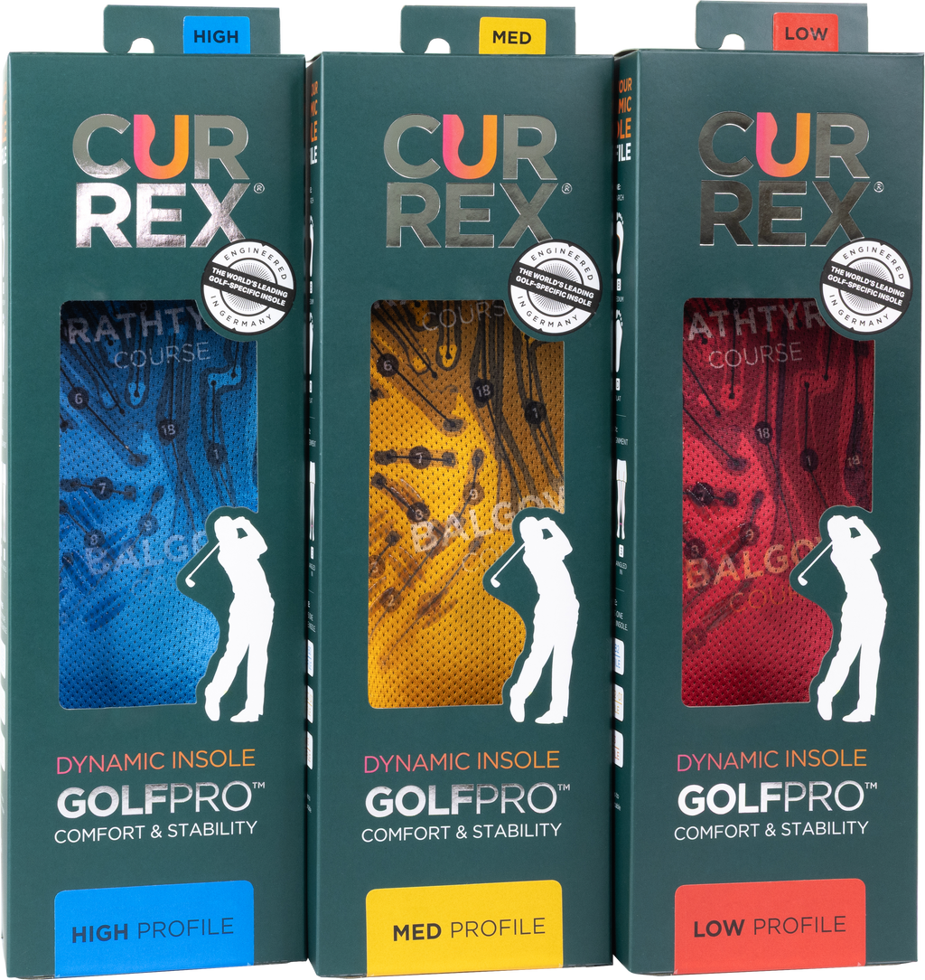 CURREX GolfPro® Dynaaminen pohjallinen golfiin