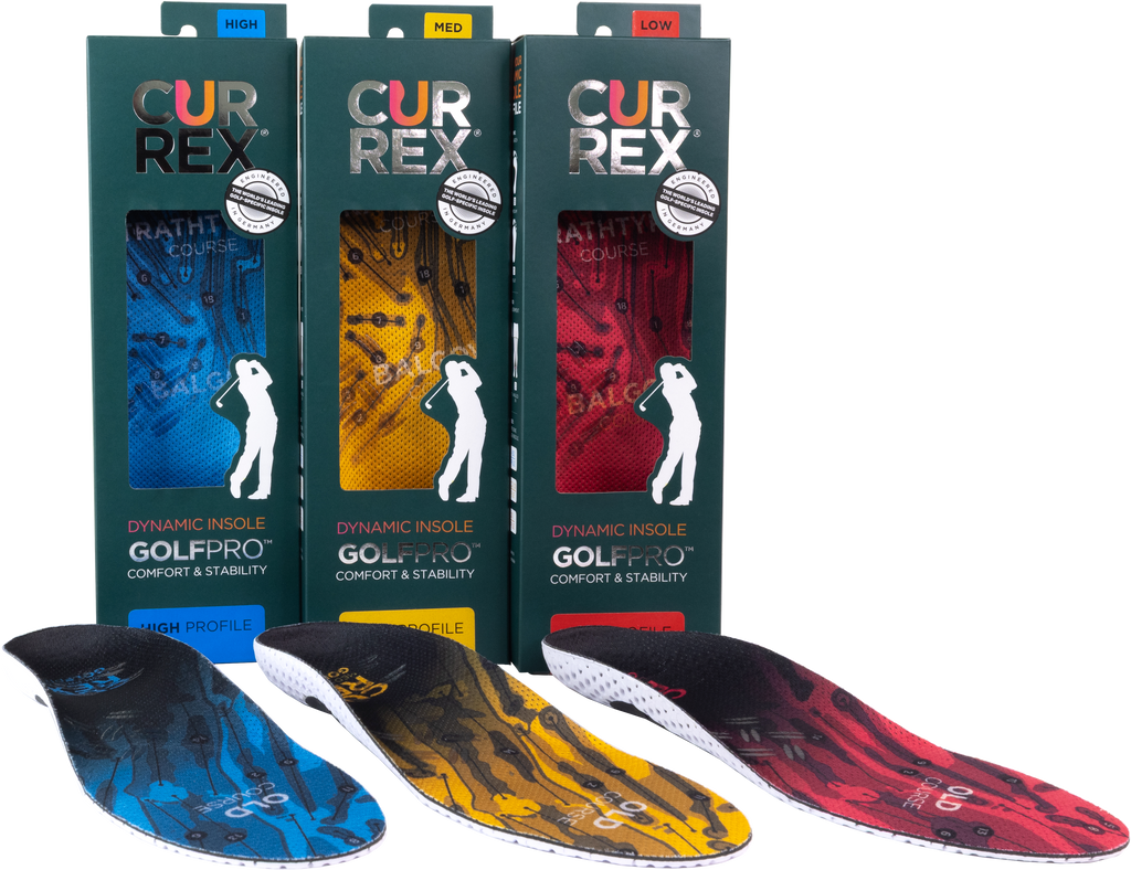 CURREX GolfPro® Dynaaminen pohjallinen golfiin