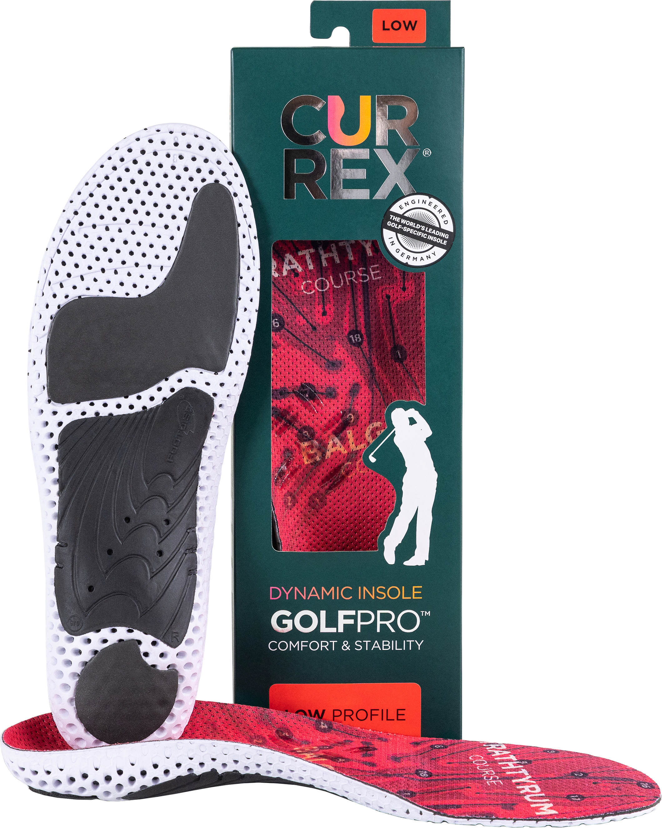 CURREX GolfPro® Dynaaminen pohjallinen golfiin