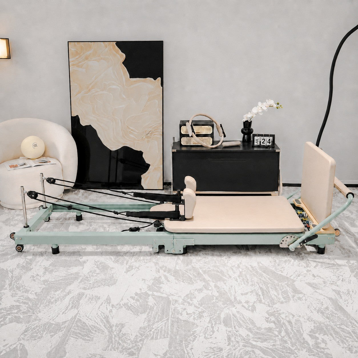 Flow Pilates Fold – kokoontaittuva Reformer