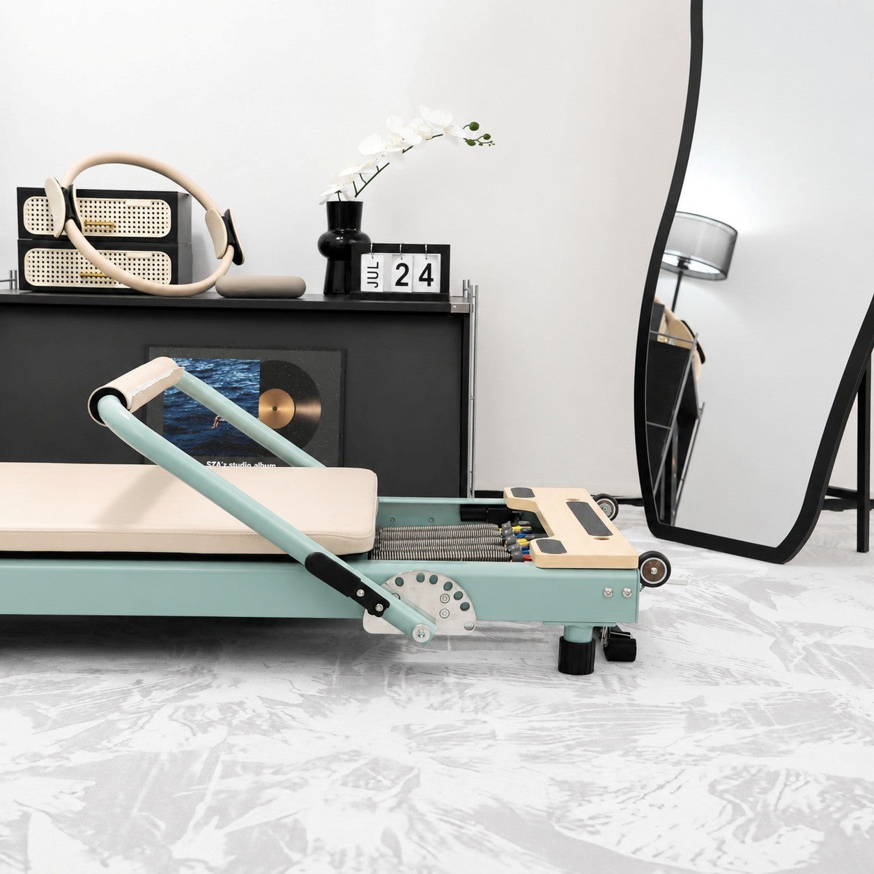 Flow Pilates Fold – kokoontaittuva Reformer