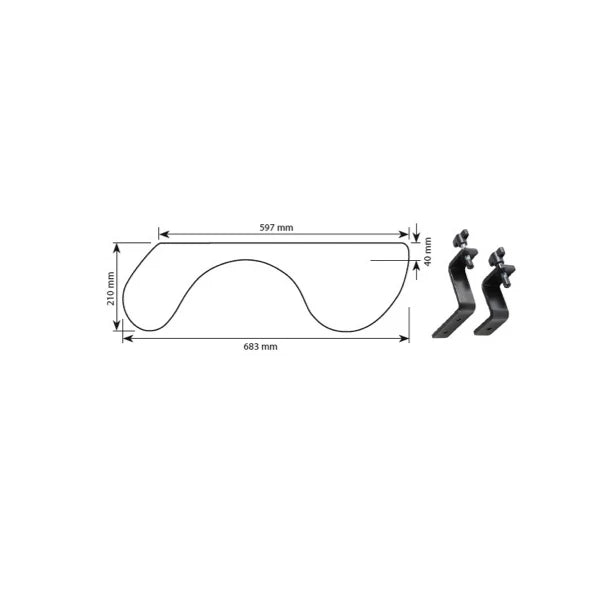Ergonominen 934 kyynärvarsituki