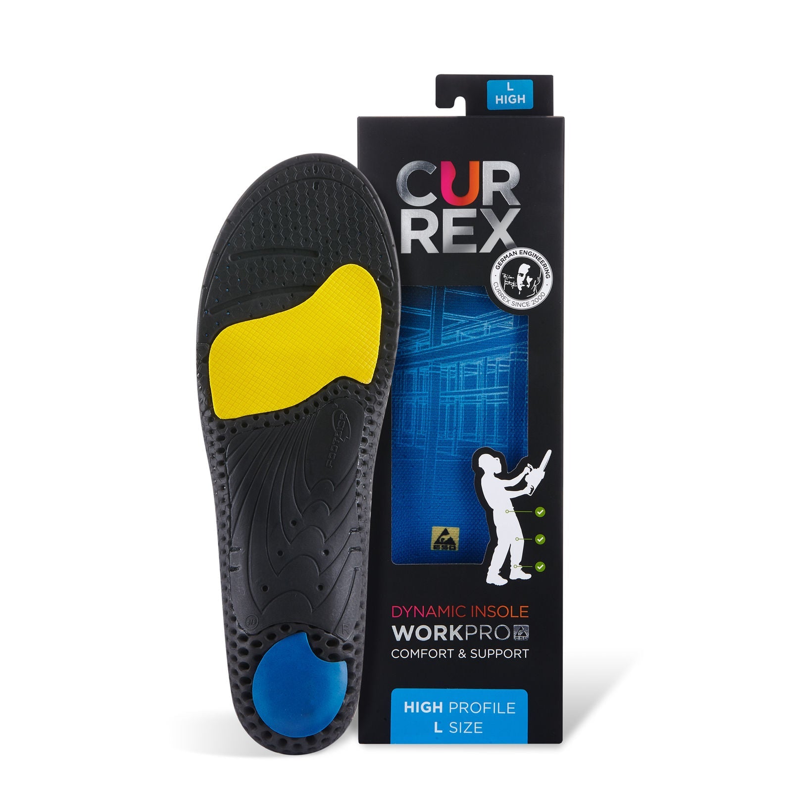 CURREX WorkPro® - Dynaaminen pohjallinen aktiivikäyttöön